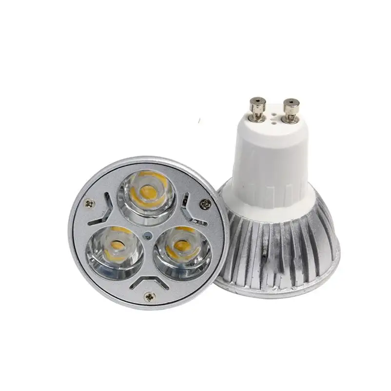 1 Светодиодный точечный светильник с COB матрицей по лучшей цене 9 Вт GU10 E27 MR16 GU5.3