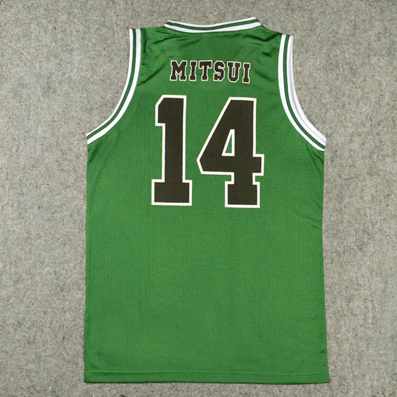 

Anime Slam Dunk Shohoku MITSUI 14# Basketball Jersey Cosplay