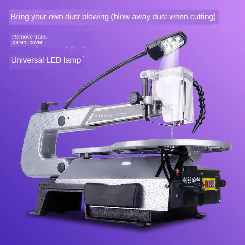 

Electric jigsaw desktop wire saw DIY carving machine woodworking tool decoration pull flower saw wire cutting machine