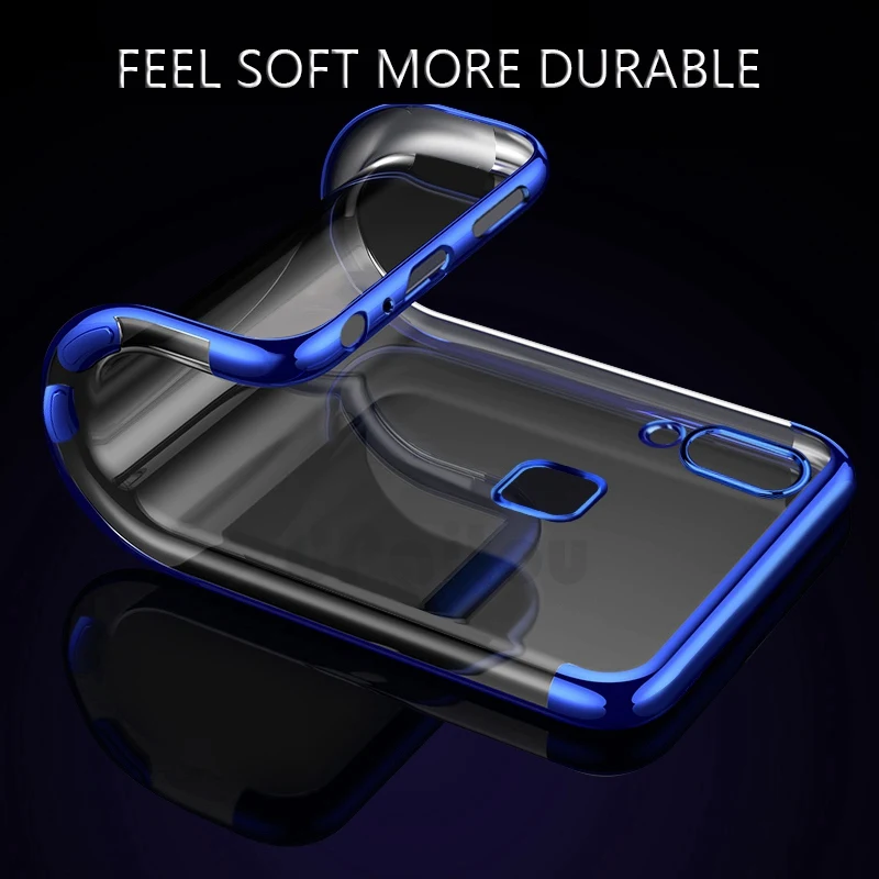 UPaitou Luxury Case for VIVO Z5X Z3i Z1 Pro Y97 Y95 Y93 Lite Y85 Y83 Y81 Y79 Y69 Y67 Y66 Y65 TPU Soft Silicone Transparent |