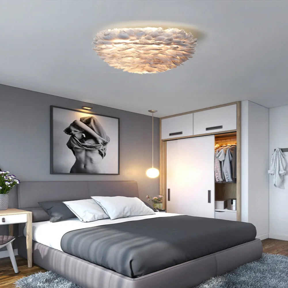 

Lámpara de araña para dormitorio, lámparas nórdicas acogedoras y románticas para sala de estar, dormitorio principalCD