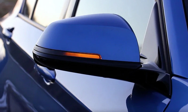 Копченый зеркала последовательного динамический сигнал поворота светильник