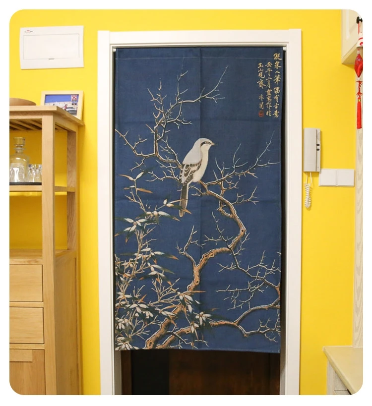 Китайская декоративная дверная занавеска по индивидуальному размеру домашний