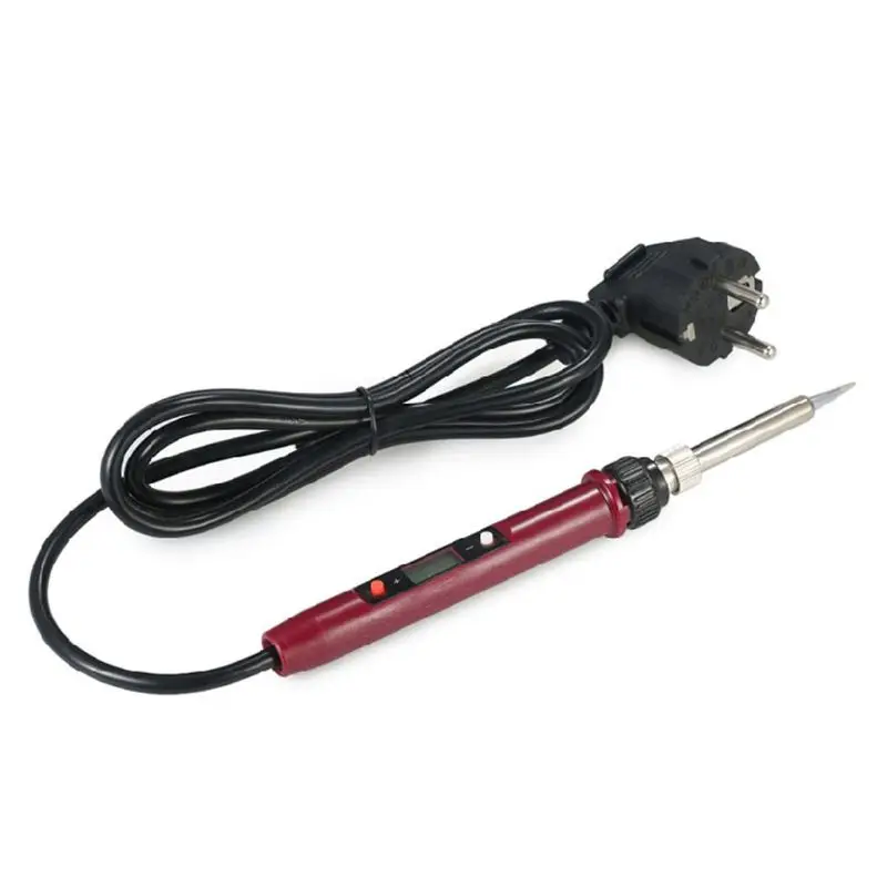 

European Standard 80W Professional Electric Iron AC220V Mini Soldering Station LCD Digital Display Temperature Adjustable Thermo