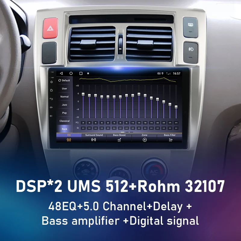 Автомагнитола JMCQ 2 Din Android 10 для Hyundai Tucson 2004 2005 2006 2009 мультимедийный видеоплеер GPS