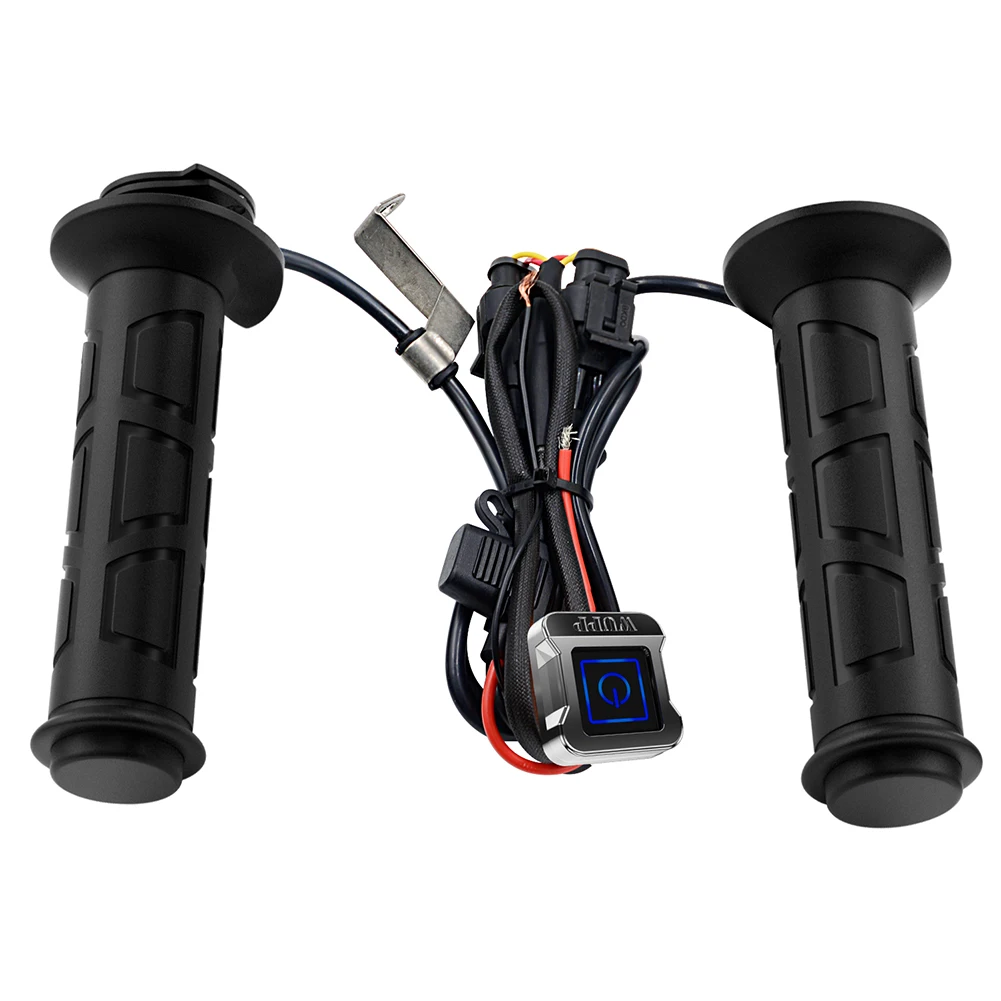 Motorcycle Hander Modified Handlebar Grips 7/8 Motorcycle Handlebar Heated Grips Motorbike ATV Handlebar Warmer