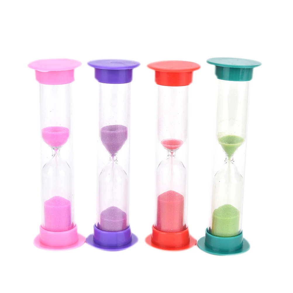 

1/2/3 Minute Colorful Hourglass Sandglass Sand Clock Timers Sand Timer Shower Timer Tooth Brushing Timer Children Home Decors