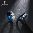 1 пара, обручальные кольца из нержавеющей стали для мужчин и женщин