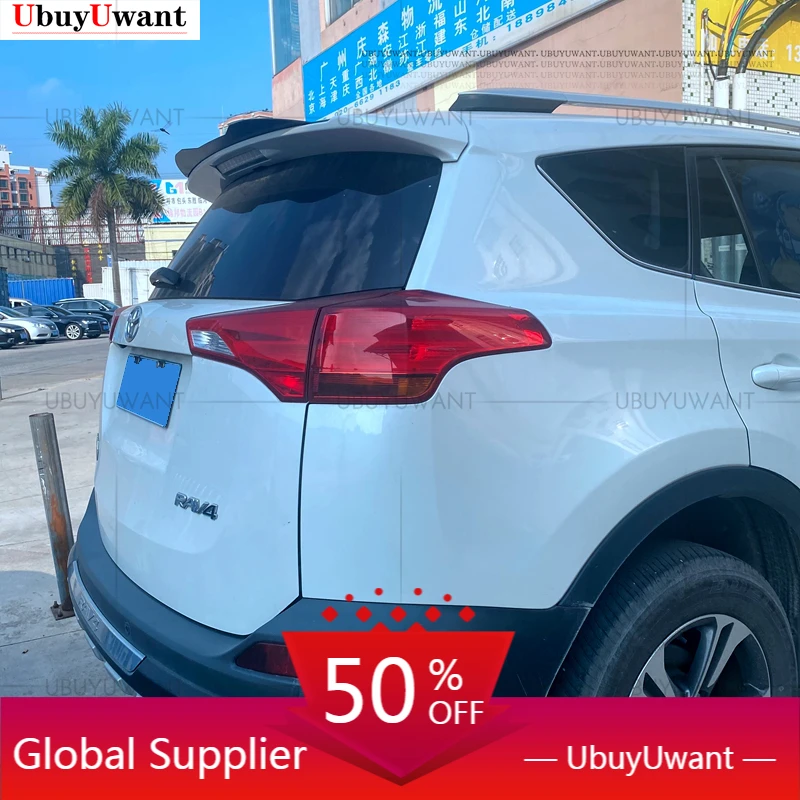 Высококачественный задний автомобильный спойлер из АБС-пластика для TOYOTA RAV4 2013 2014