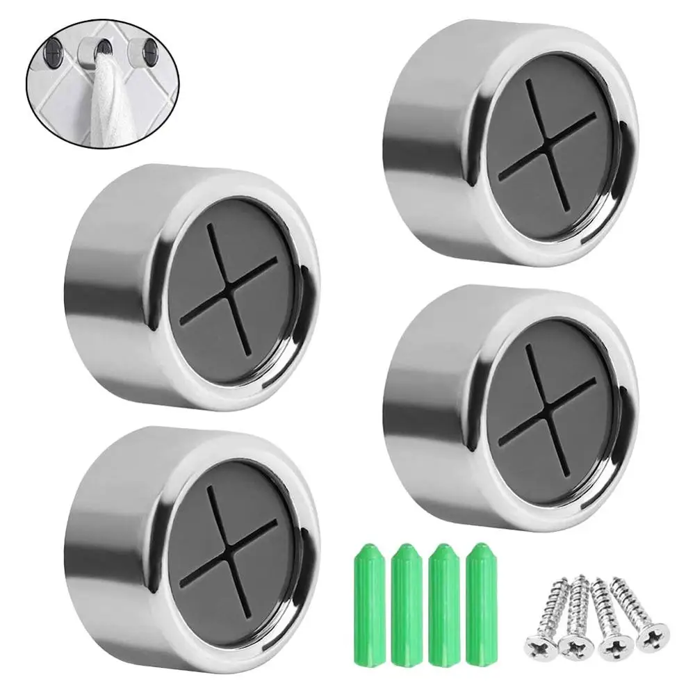 4 шт. в упаковке Кухня Полотенца крючки стены Nordic Стиль самоклеющиеся