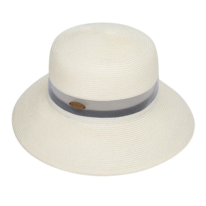 Шляпа USPOP женская Соломенная сетчатая пляжная Панама с вырезами повседневная