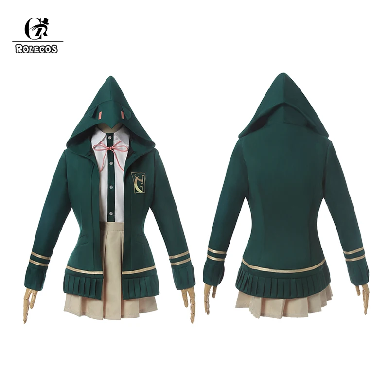 Женский костюм для косплея ROLECOS Danganronpa косплей-костюм из аниме данганронпа Нанами