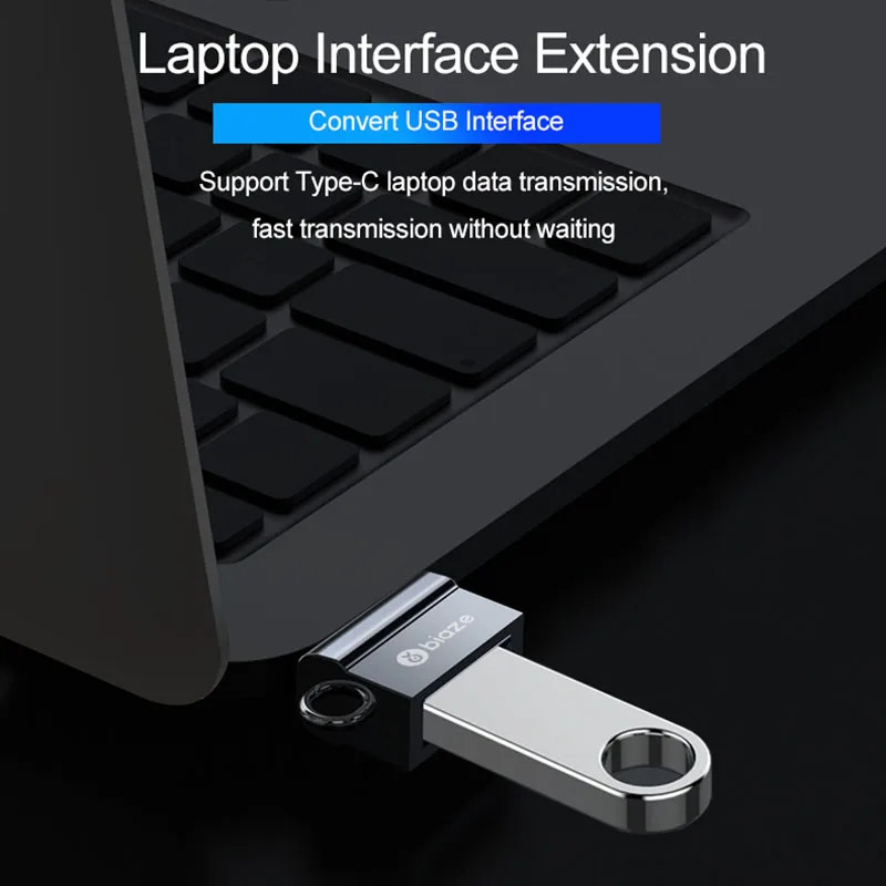 Адаптер Biaze OTG type C для USB 3 0 папа женский Конвертеры Macbook samsung S9 S8 c OTG|Переходники и