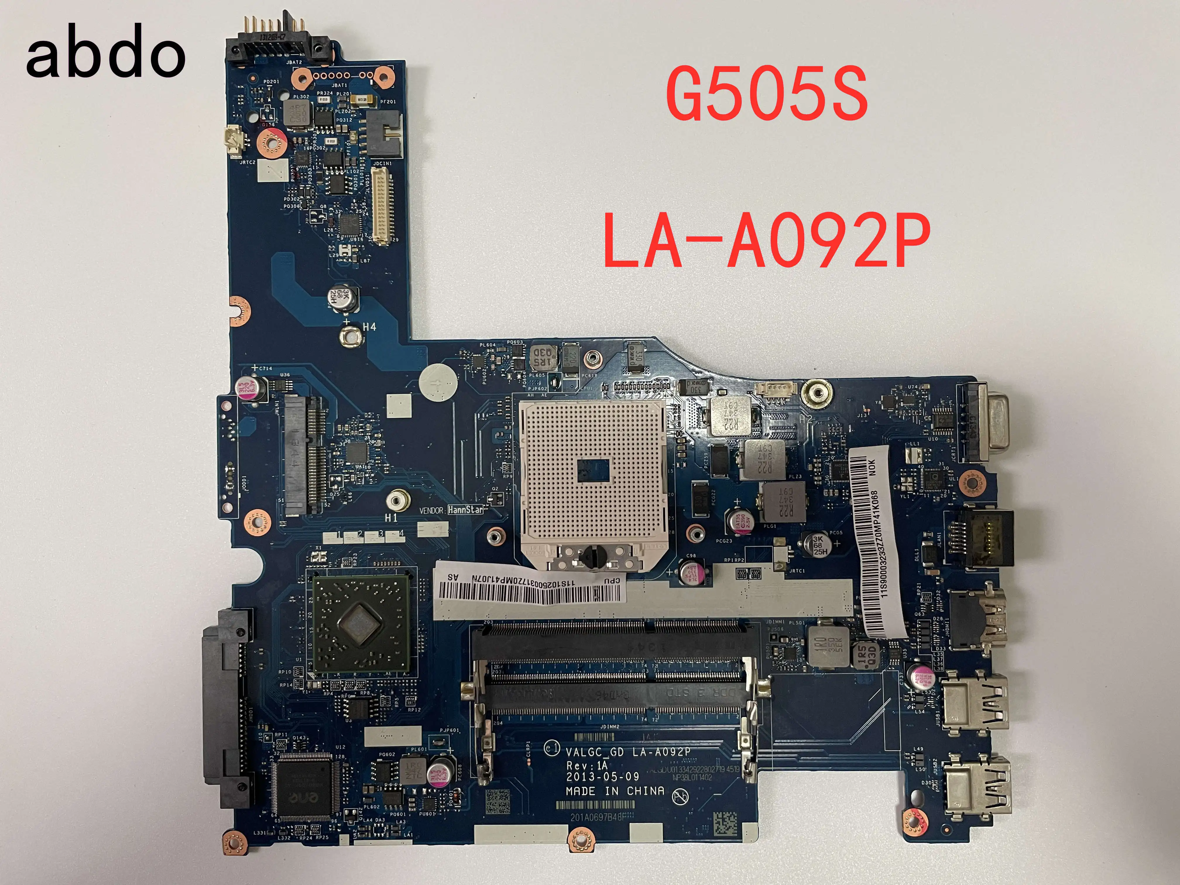 Для Lenovo G505S Материнская плата ноутбука VALGC_GD LA-A092P разъем fs1 DDR3 | Компьютеры и офис