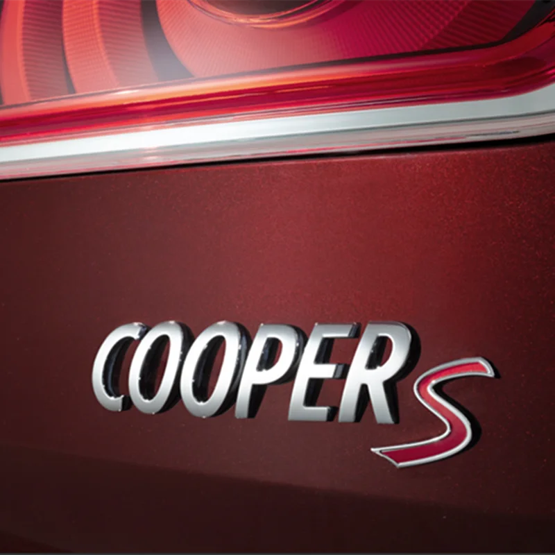 Металлические 3D наклейки эмблема для кузова автомобиля Mini Cooper S F56 R57 R58 R50 R53 R56 R60 F55