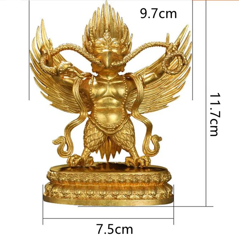 Буддийские медные позолоченные золотые/зеленые поставщики фэншуй счастливый