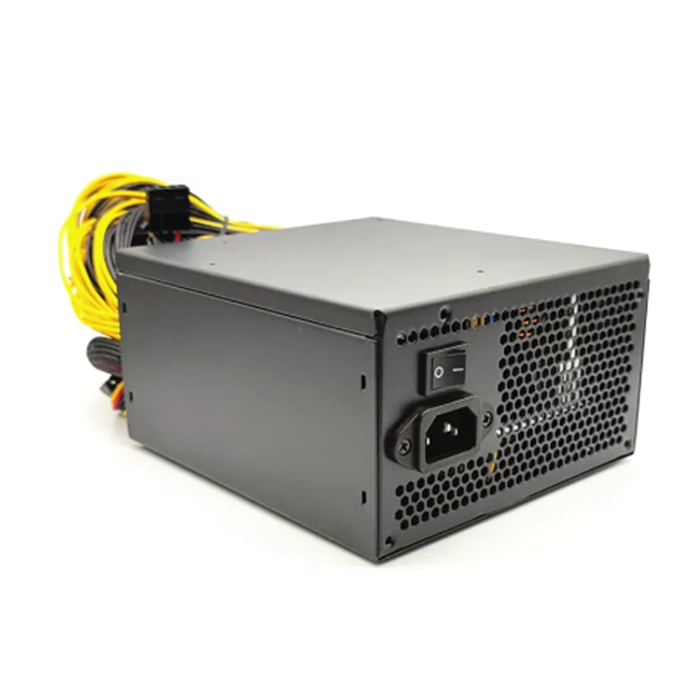 Блок питания 2000 Вт PC для майнинга биткоинов блок PICO PSU Ethereum 12 В V2.31 ETH Майнинг