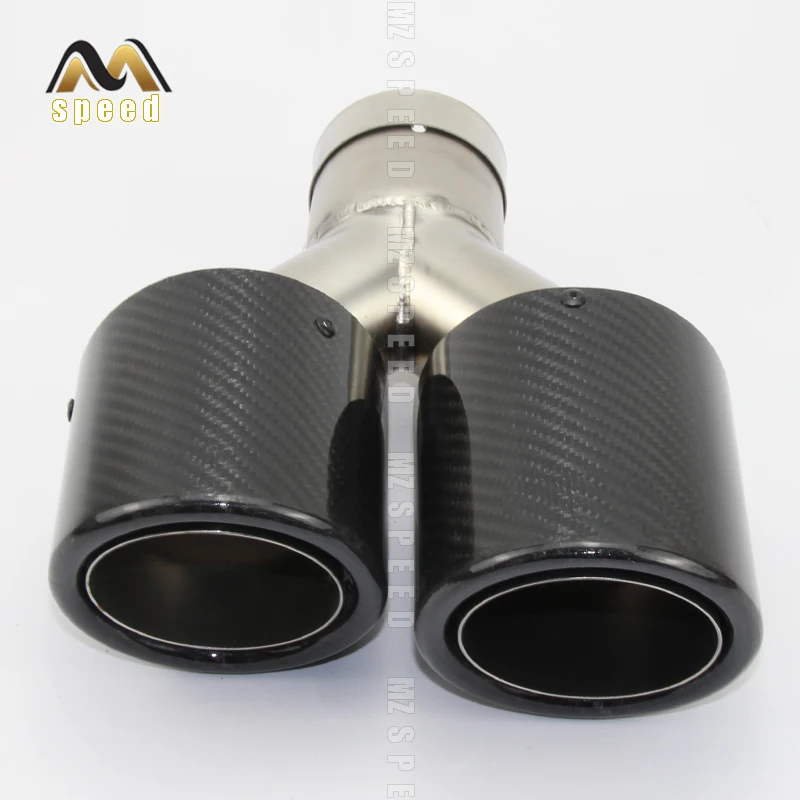 Автомобильные аксессуары 304 нержавеющая сталь и яркое углеродное волокно