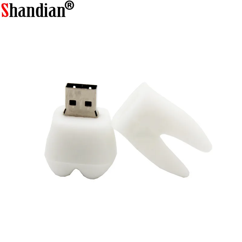 USB-флеш-накопитель SHANDIAN в форме зуба 4-64 Гб | Компьютеры и офис