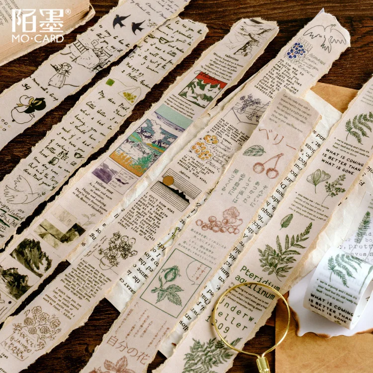 Осенний пейзаж Маскировка васи лента декоративная клейкая лента Decora Diy Скрапбукинг наклейка этикетка
