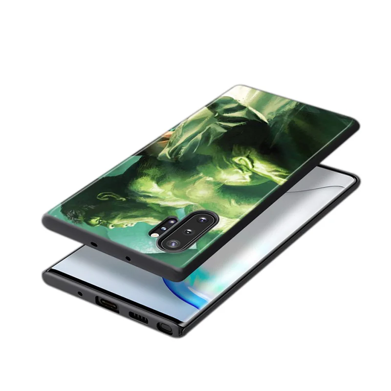 

Marvel Avengers Super Hero Hulk For Samsung Galaxy S21 S20 FE Ultra S10 Lite S9 S8 Plus S7 S6 Soft TPU Silicone Black Phone Case