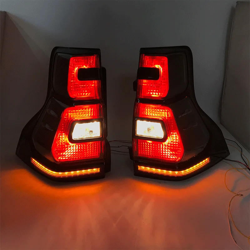 Светодиодсветодиодный задние фары в сборе для Toyota Land Cruiser Prado 2010-2018 указатели