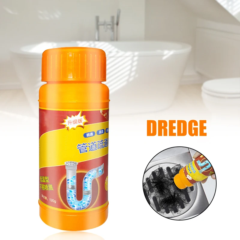 

Powerful Pipe Dredging Agent For Kitchen Toilet Pipe Sewer Dredging Closestool Clogging Quick Cleaning Tools DFDS889