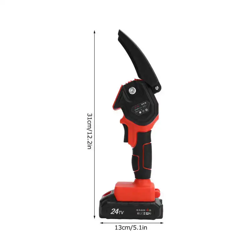

100-240V Mini 4-Inch Chain Saws Rechargeable Electric Chain Pruning Saw for Wood Cutting US Plug for Woodworking