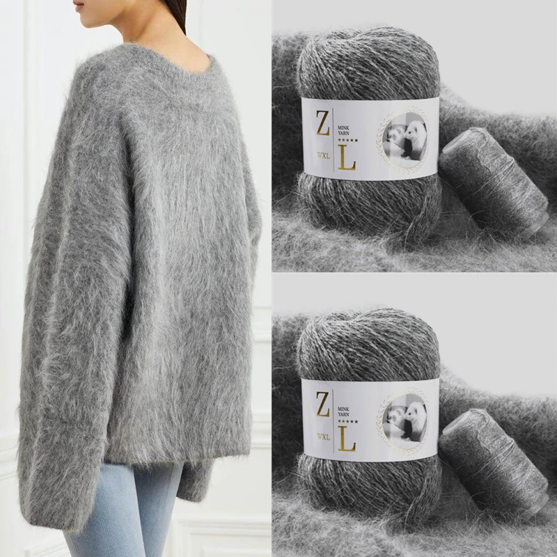 Прямая доставка 50 + защита от ультрафиолета 20 г/компл. удлиненном плюше Норка