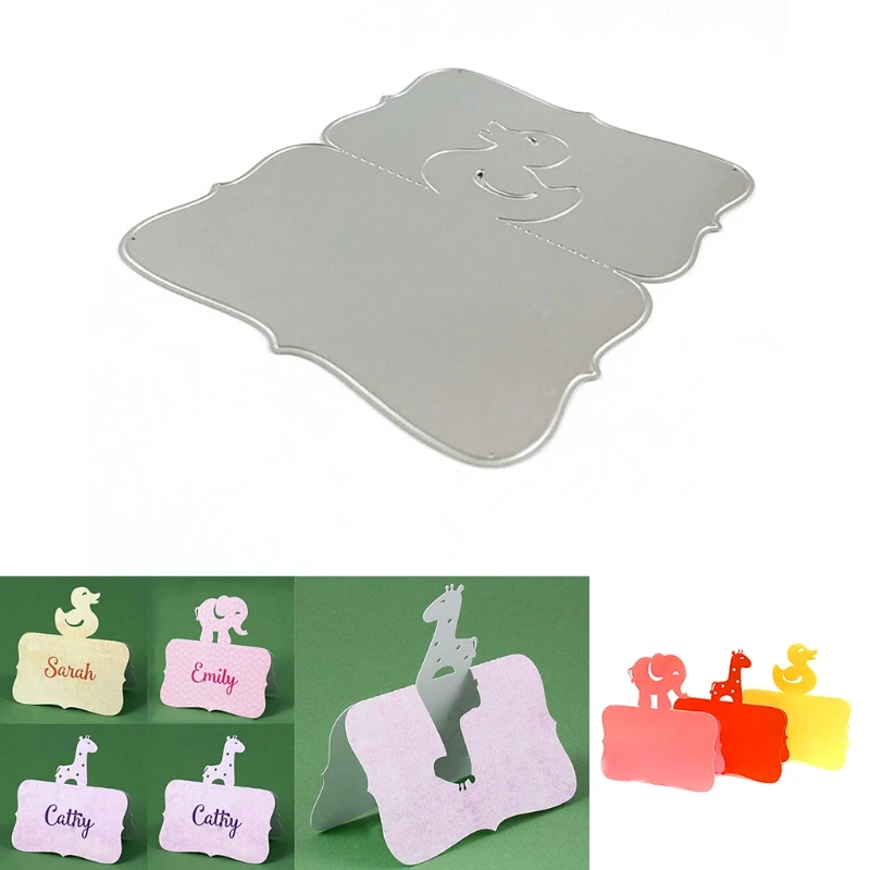 Вырезанные штампы в виде утки рукоделие украшение для тиснения бумажной карты |