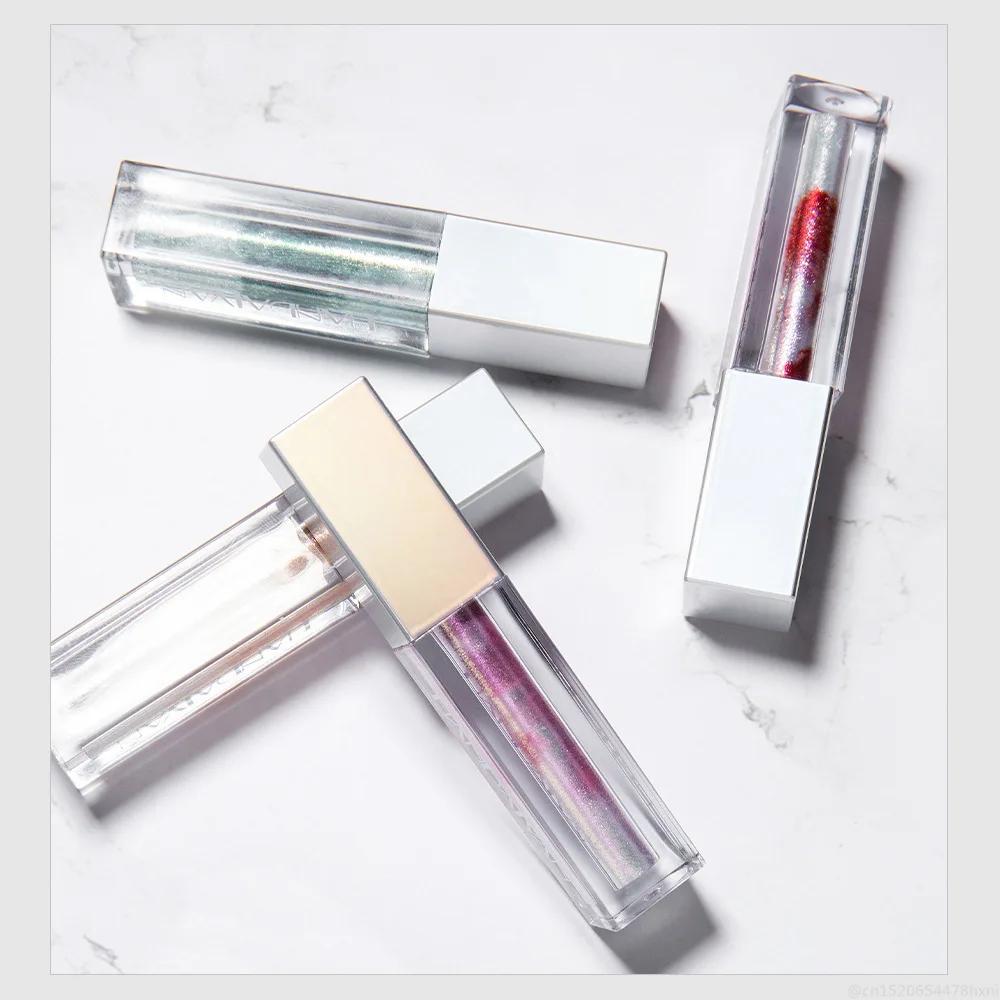 10 цветов блестящая жидкая тени для век водостойкие стойкие блестящие и Сияющие