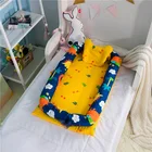 Портативная кроватка для малышей, детская люлька, люлька, портативное детское гнездо, кровать для путешествий, для новорожденных, детская люлька для сна, детские кроватки