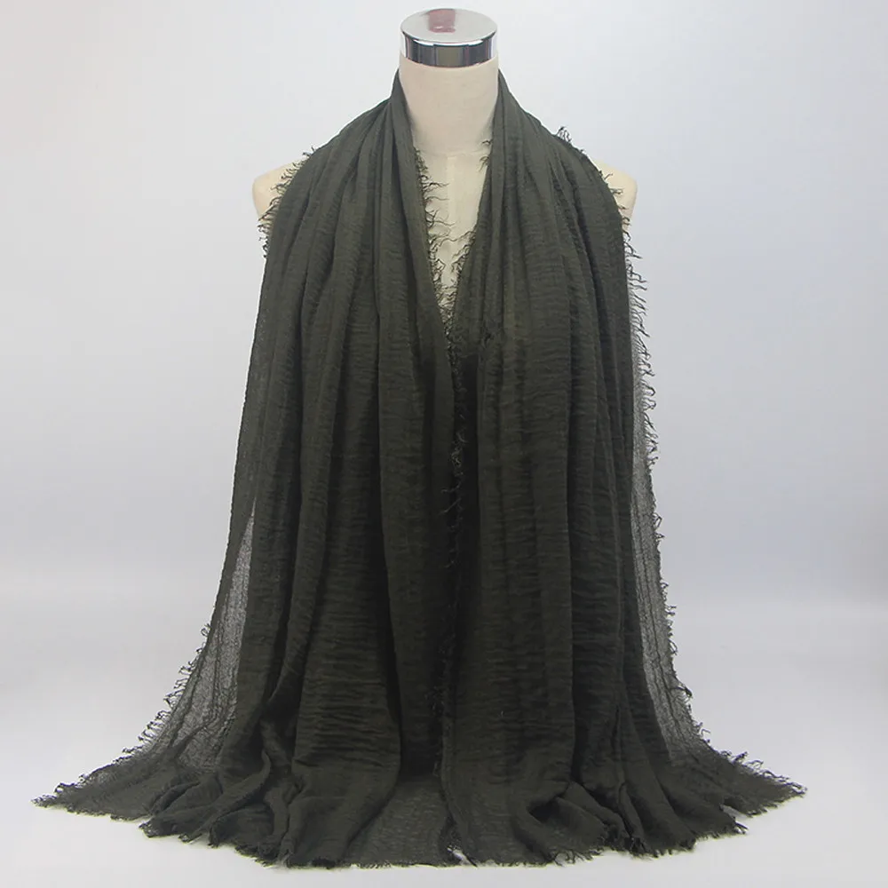 Высококачественный вискозный Макси-хиджаб с мерцающим облаком Шарф шаль мягкий