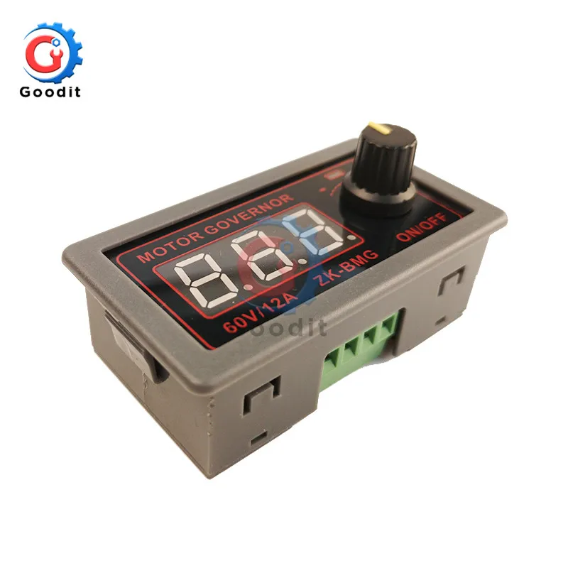 Цифровой дисплей постоянный ток 9 60 в 12 А ШИМ регулятор двигателя пост. Тока 500 Вт