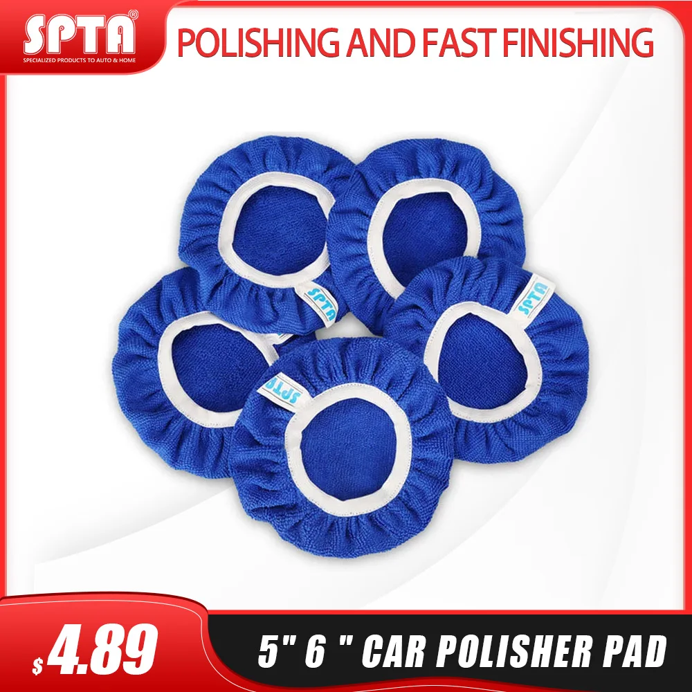 Полировальная накладка SPTA 5 6 дюймов автомобильная Накладка для полировки