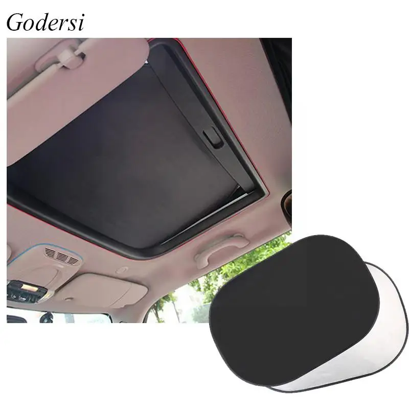 

Car Roof Sun Visor Foldable Sunroof Shade Sunshade 48*70CM Cooper 2007 Isolate Heat 2017 F54 F56 R55 F55 R56 Accessories MI X8C3