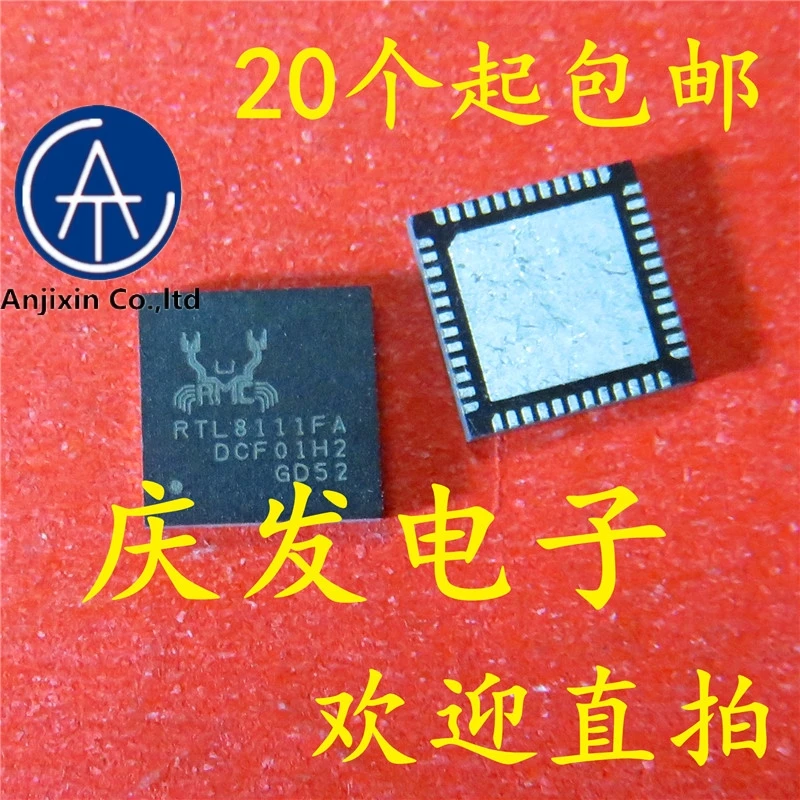 

10pcs real orginal new in stock RTL8111FA-CG RTL8111FA QFN