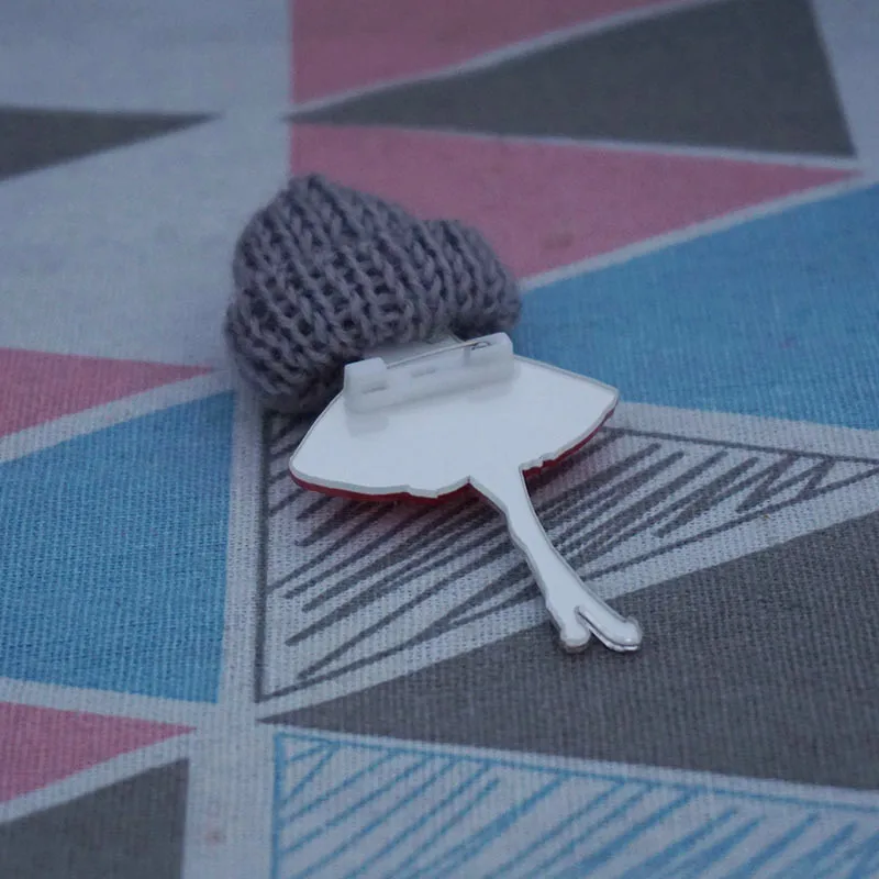 

whale cartoon brooch On backpack Acrylic Badges Pin Badges For Clothes Decoration Badge