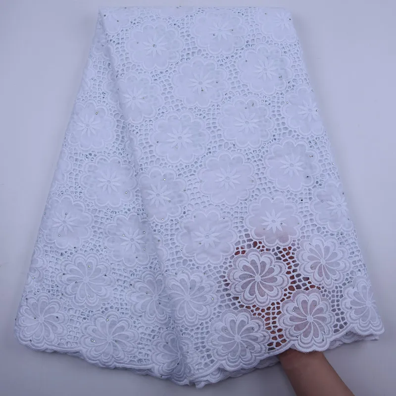 African Dry Lace Fabric High Quality Swiss Voile Laces In Switzerland Stones Nigerian Women Man Polish For Wedding Y1822 | Дом и сад