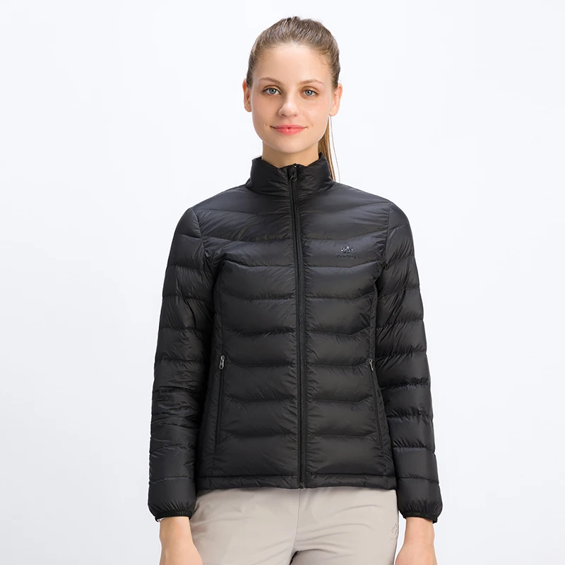 New Outdoor Lightweight Warm Windproof Down Jacket Autumn Winter 2021 Fashion Stand-up Collar Casual Sports Short Down Coat