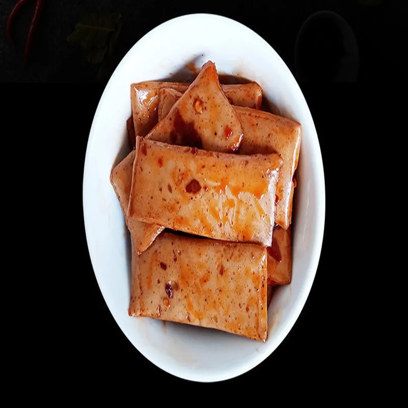 

Chongqing North South specialty hand milled soft dried bean curd snack 10-50 sachets,Taste randomly sent