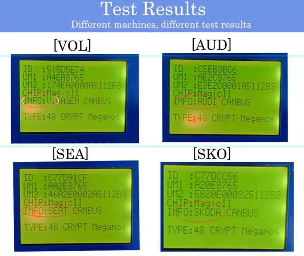 OkeyTech 5 шт./лот ID48 стеклянный чип транспондер Автомобильный ключ для Volkswagen V W Audi Skoda