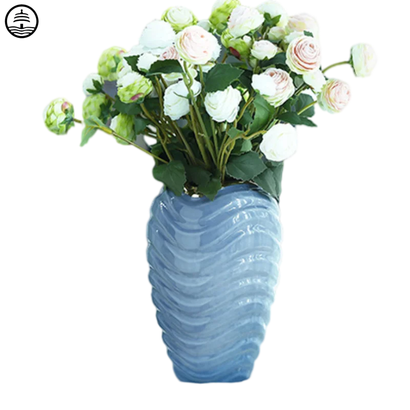 

Роскошная керамическая ваза Bao Guang Ta в Европейском стиле, Современная гостиная, ресторан, обеденный стол, домашний декор, художественная Цве...