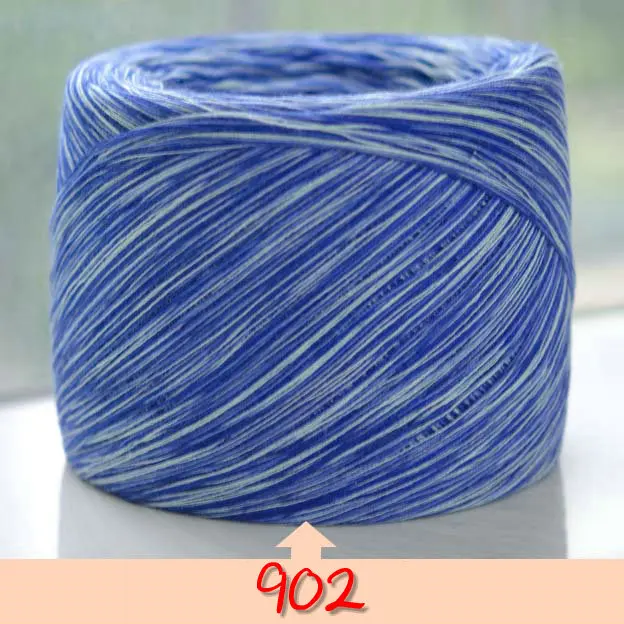 250 г 100% хлопчатобумажные нитки детские цветные вязальные крючком lanas para tejer a