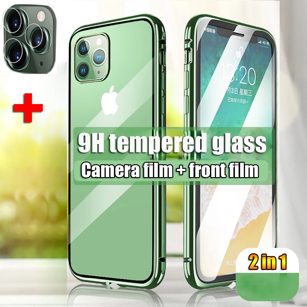 9D закаленное стекло Feel защита для iPhone 11 Pro Max фронтальная пленка камера защитная