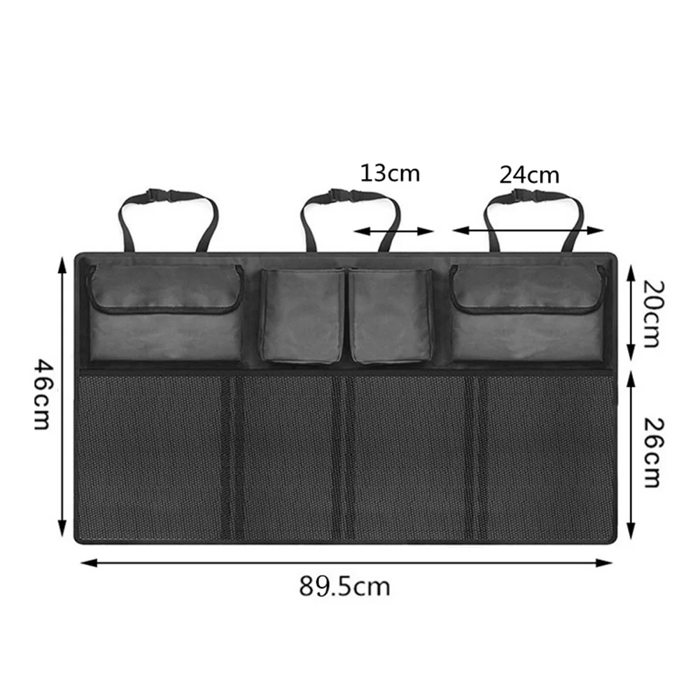 

Car Multi-Pocket Trunk Organizer Large Capacity Folding Storage Bag Trunk Stowing and Tidying Trunk Organizer Car Accessories