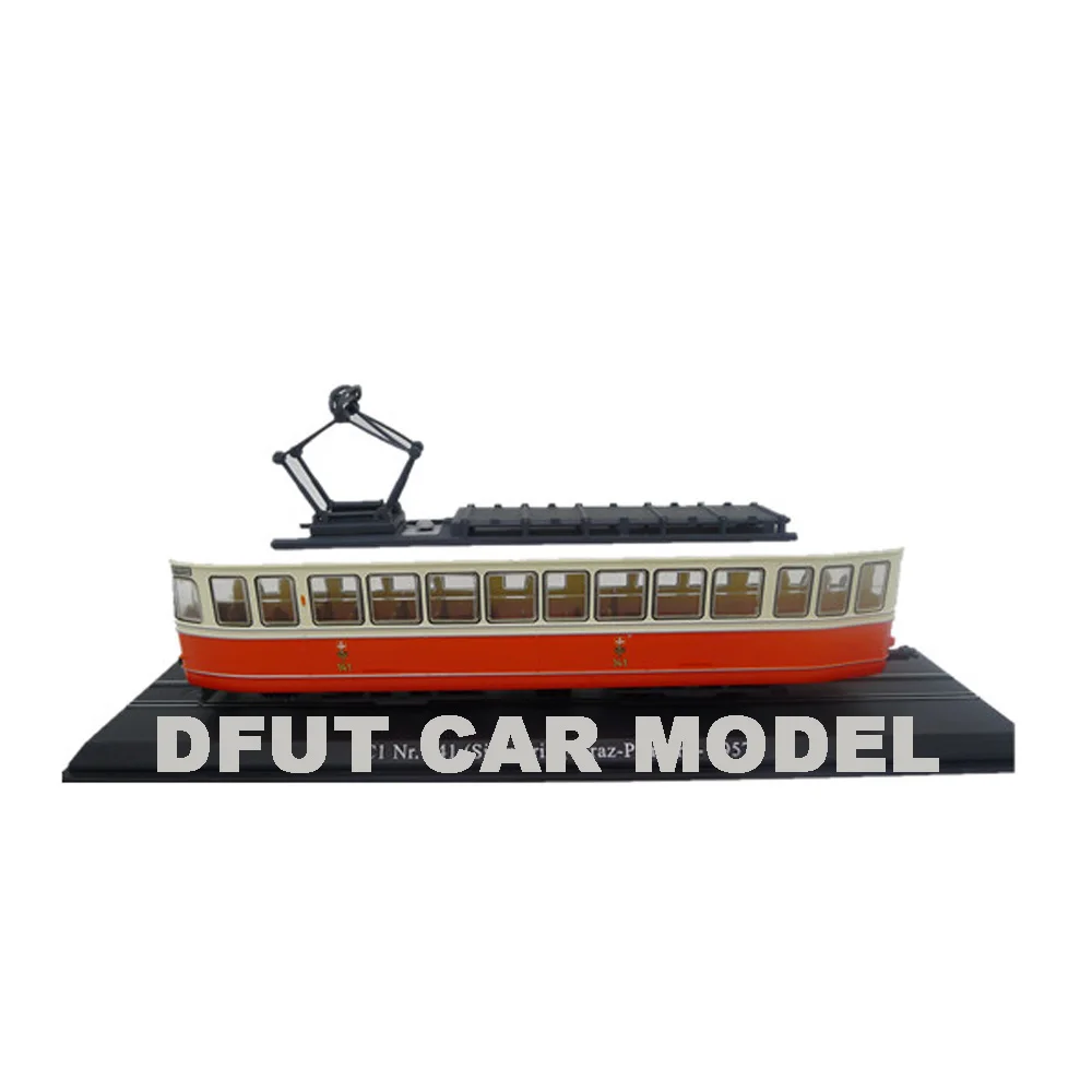 Масштаб 1: 87 11 трамвайный Поезд Модель литья под давлением металлическая машина