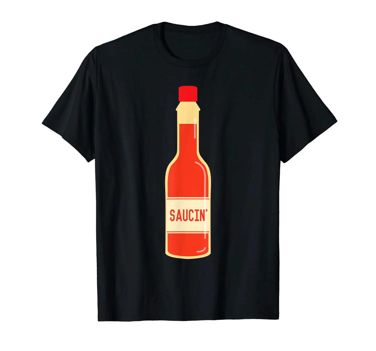 

Hot Saucin' T-Shirt Harajuku