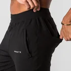 Новинка 2021, мужские спортивные штаны для тренировок, фитнеса, бега, отдыха, Мужские дышащие штаны с зауженным пучком, для отдыха