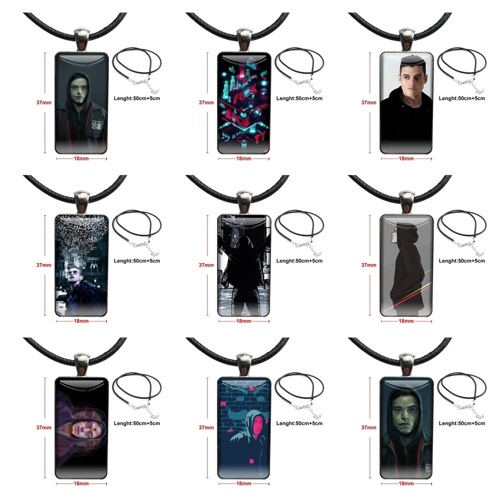 Для женщин и девочек Mr робот Эллиот алдерсон ожерелье со стальным покрытием